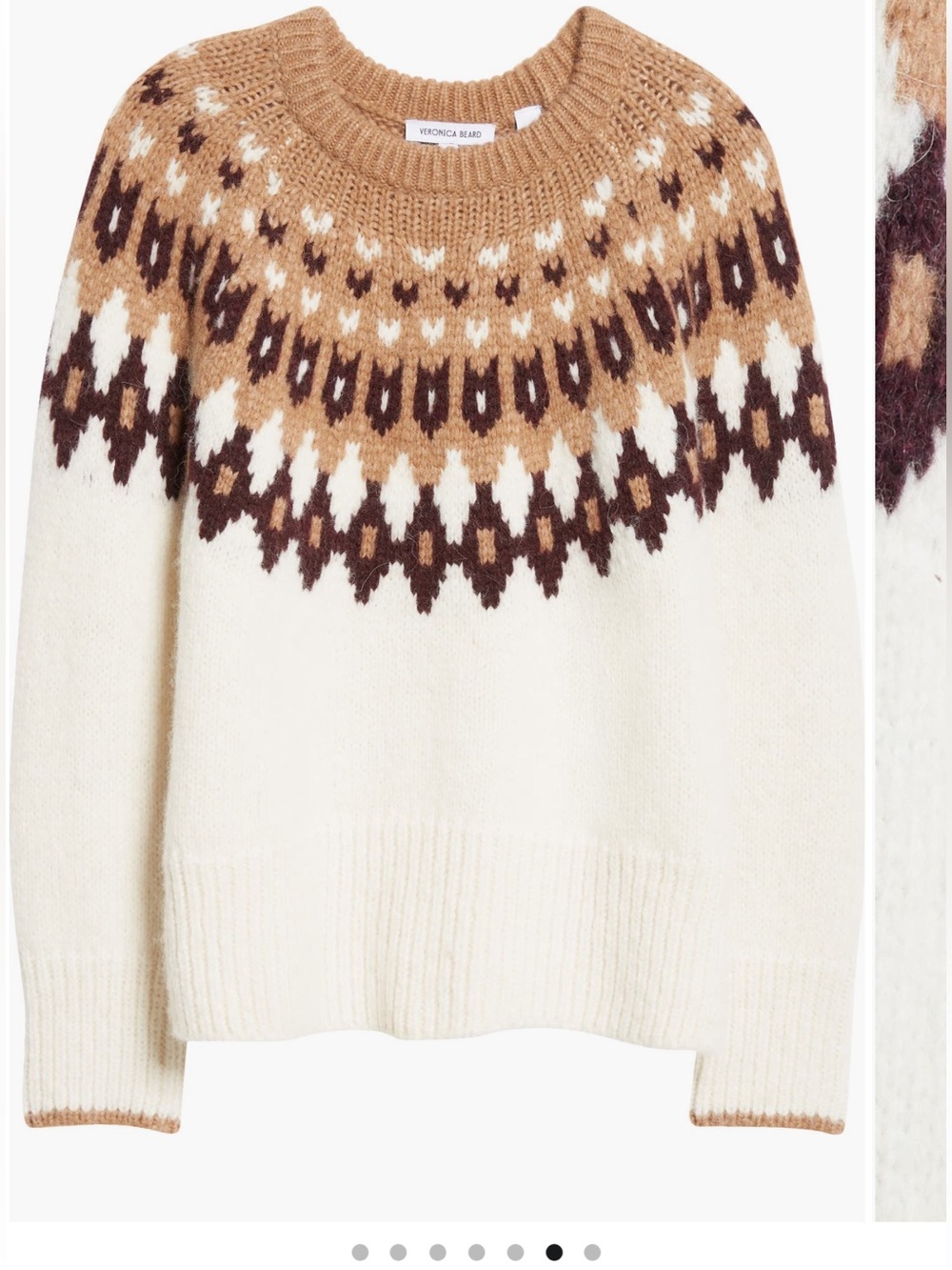 Veronica Beard Anne Fair Isle sweater